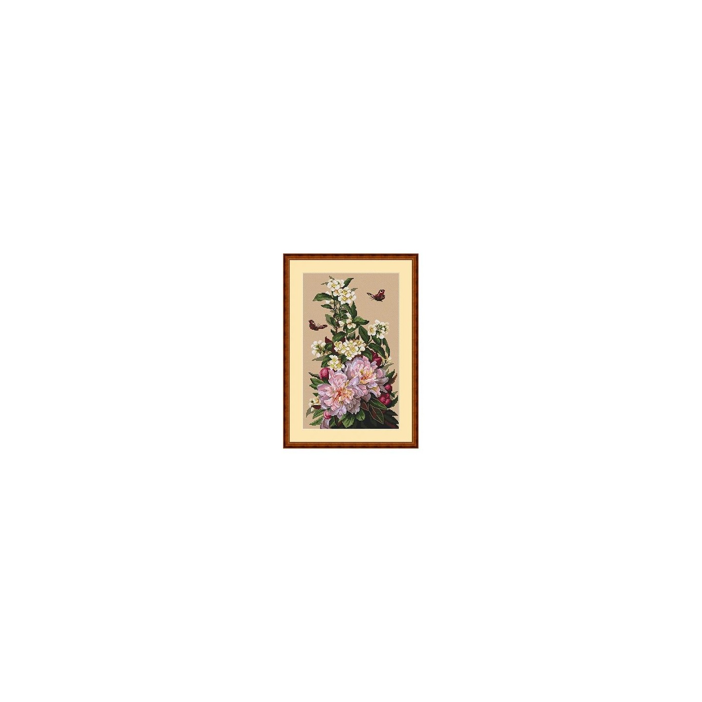 Merejka Embroidery kit Peonies