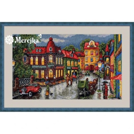 Merejka Borduurpakket De oude stad