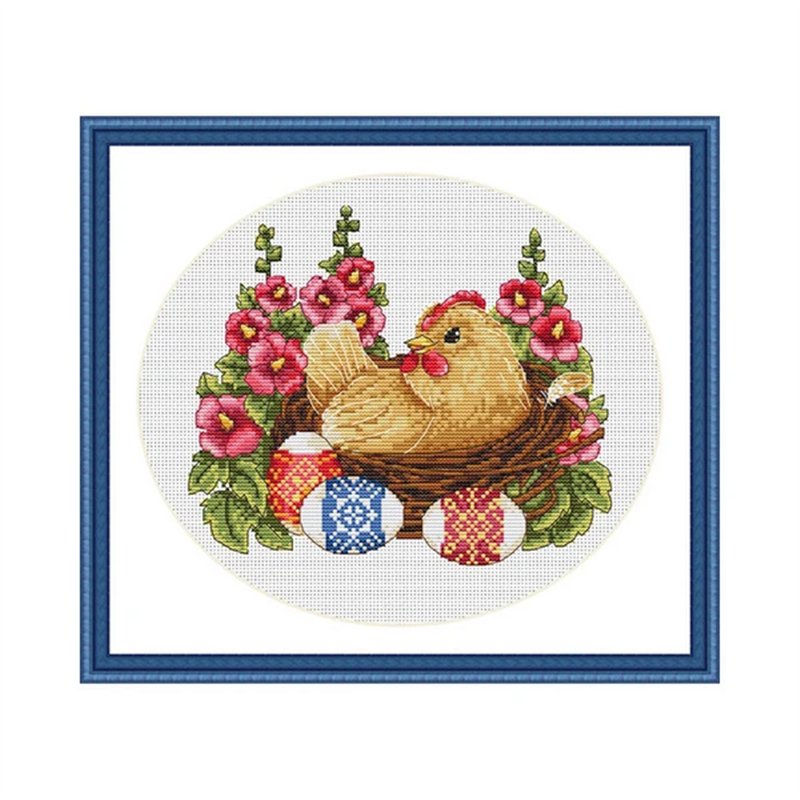 Kit de broderie Joyeuses Pâques Kit de broderie Joyeuses Pâques