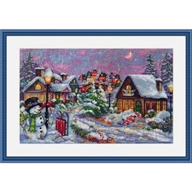 Merejka Borduurpakket Kerstnacht