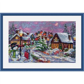 Merejka Embroidery kit Christmas Night