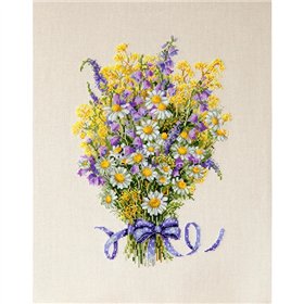 Merejka Stickset über die Sommerblumen