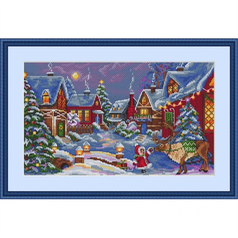 Kit de broderie Invité de Noël Kit de broderie Invité de Noël