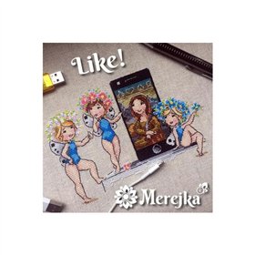 Merejka Embroidery kit Like