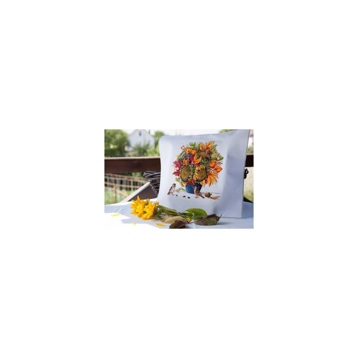 Merejka Kit de broderie Tournesols Bouquet d'automne