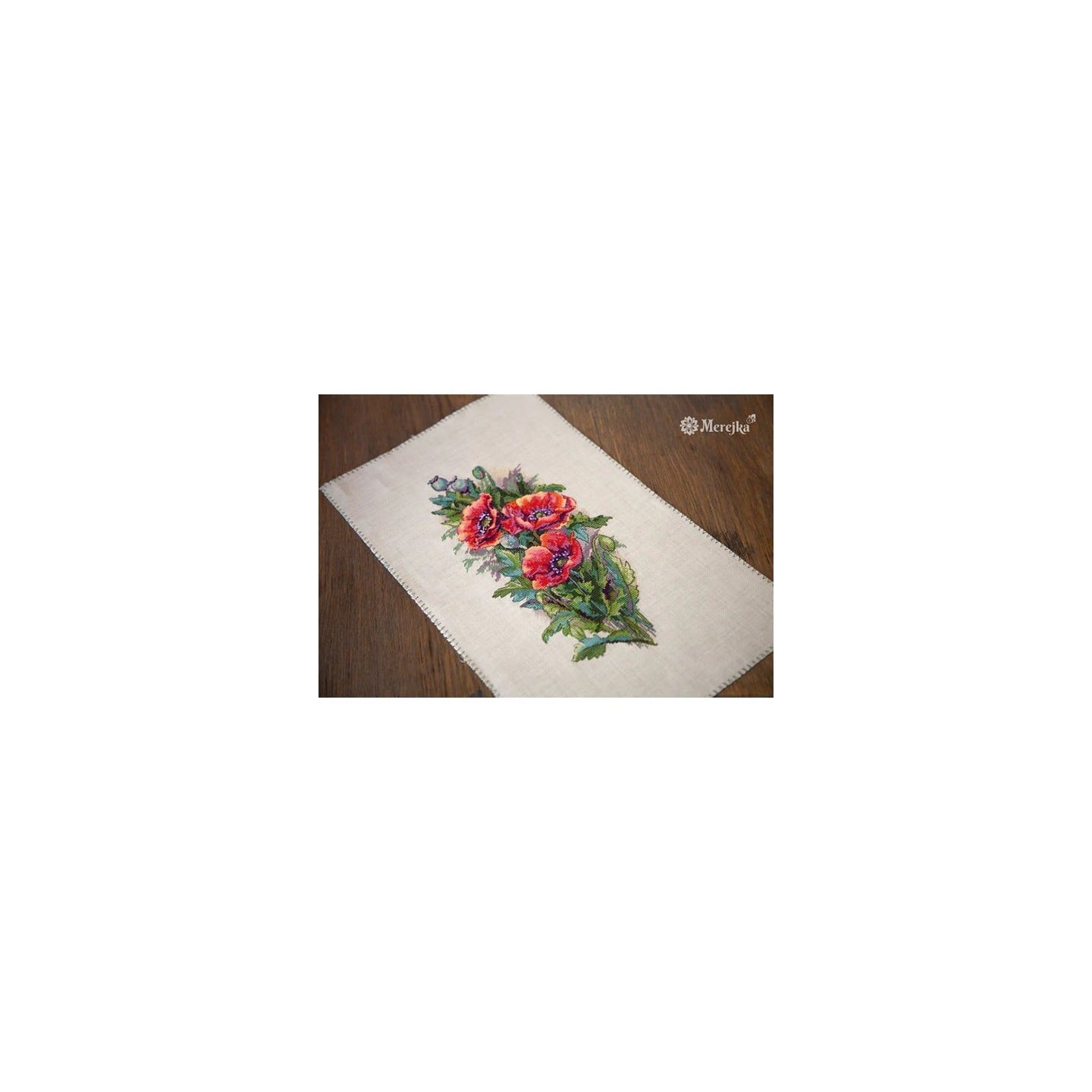 Merejka Embroidery kit Vintage Poppies