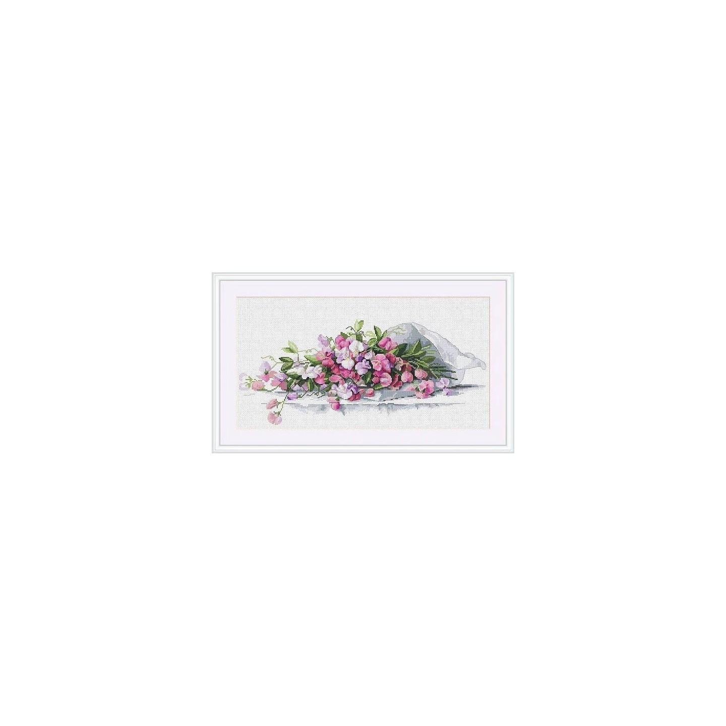 Merejka Embroidery kit Sweet Pea