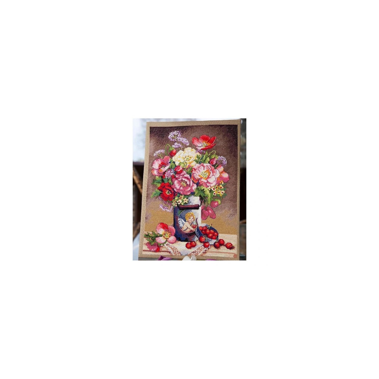 Merejka Embroidery kit Cupid's Flowers