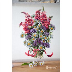 Merejka Stickset über die Feldblumen