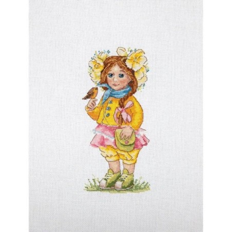 Merejka Embroidery kit Spring Girl