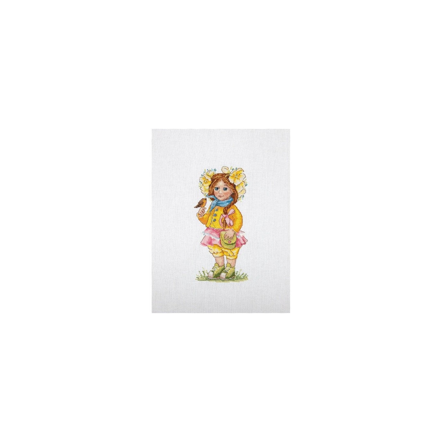Merejka Kit de broderie Fille printanière