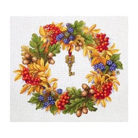 Merejka Borduurpakket Herfstkrans