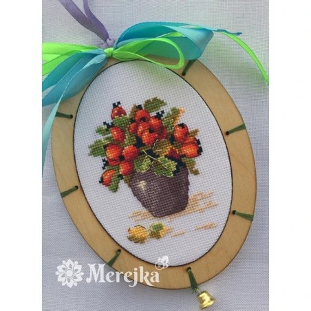 Merejka Embroidery kit Rosehip
