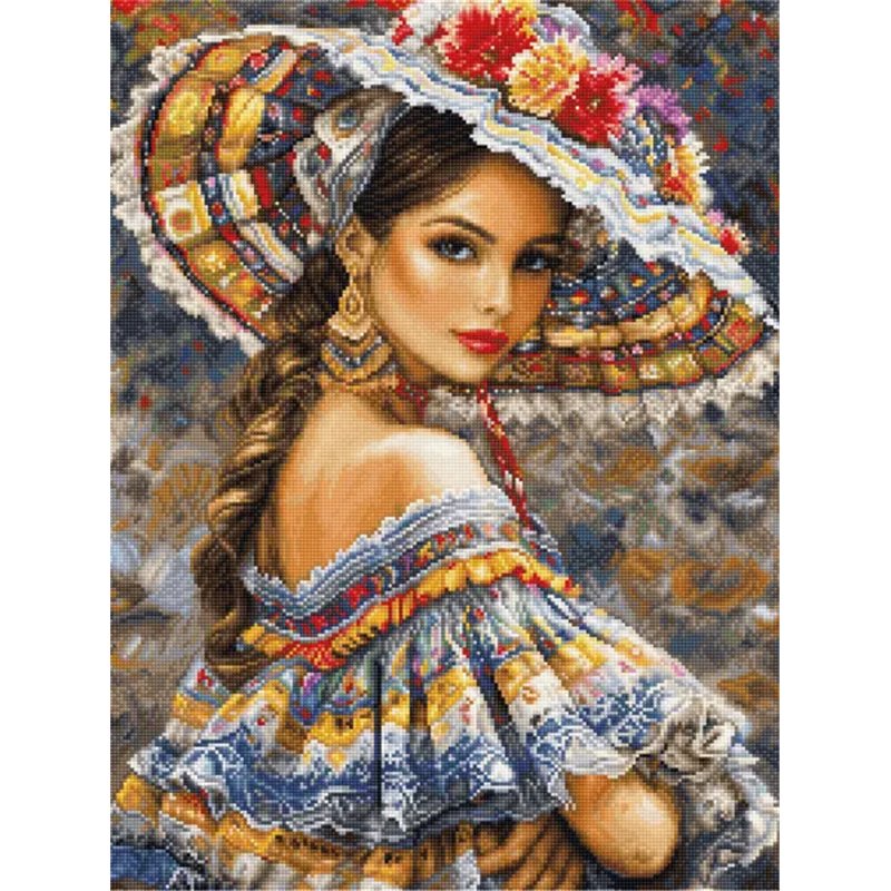 Kit de broderie La fête mexicaine