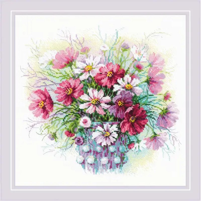 Stickset Aquarell Kosmos