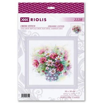 Riolis Stickset Aquarell Kosmos