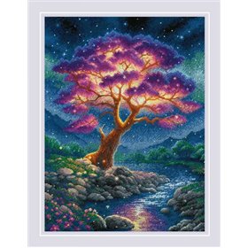 Kit de broderie Univers mystérieux Kit de broderie Univers mystérieux