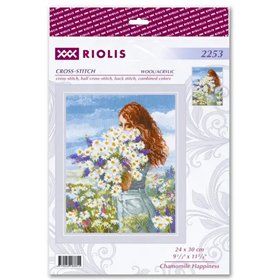 Embroidery kit Chamomile Happiness Embroidery kit Chamomile Happiness