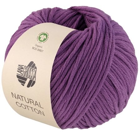 Natural Cotton Gots Violet 08