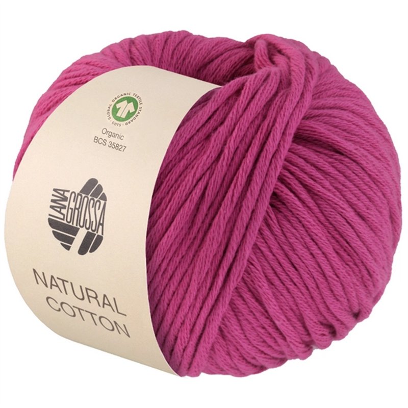 Natural Cotton Gots Pink 09
