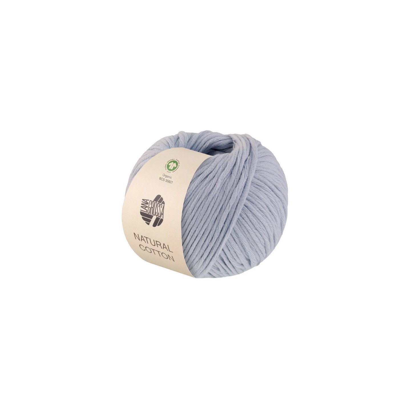 Natural Cotton Gots Light blue 12