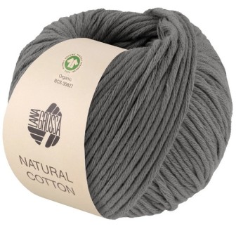 Lana Grossa Natural Cotton Gots Donkergrijs 21