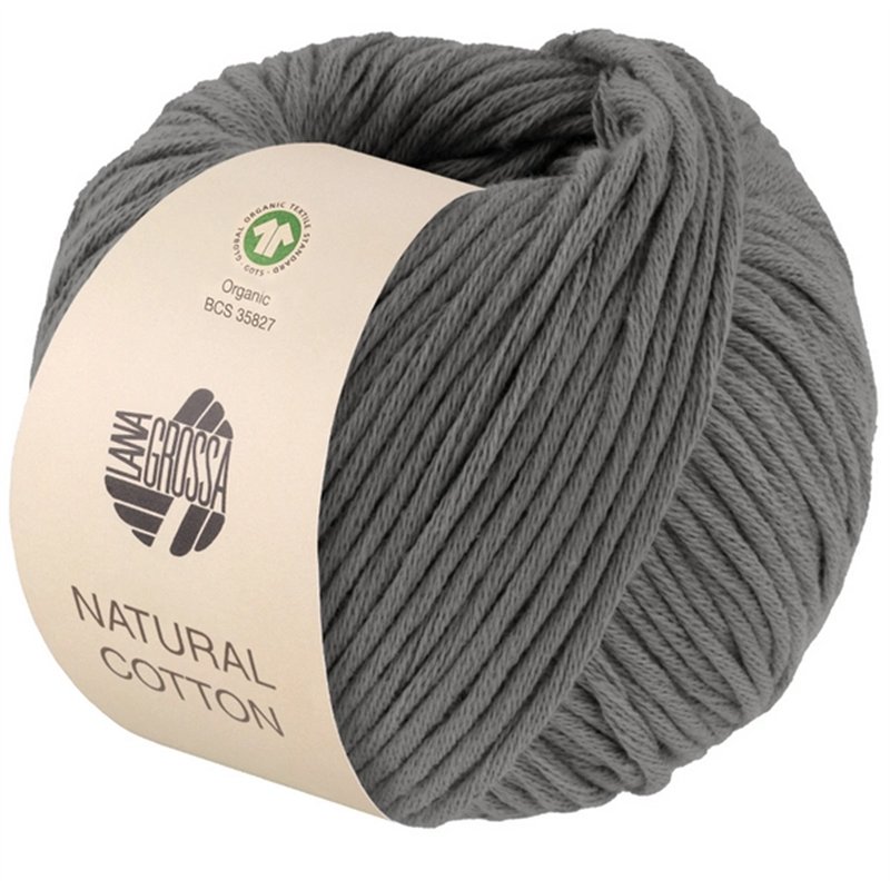 Natural Cotton Gots Dark gray 21 Natural Cotton Gots Dark gray 21