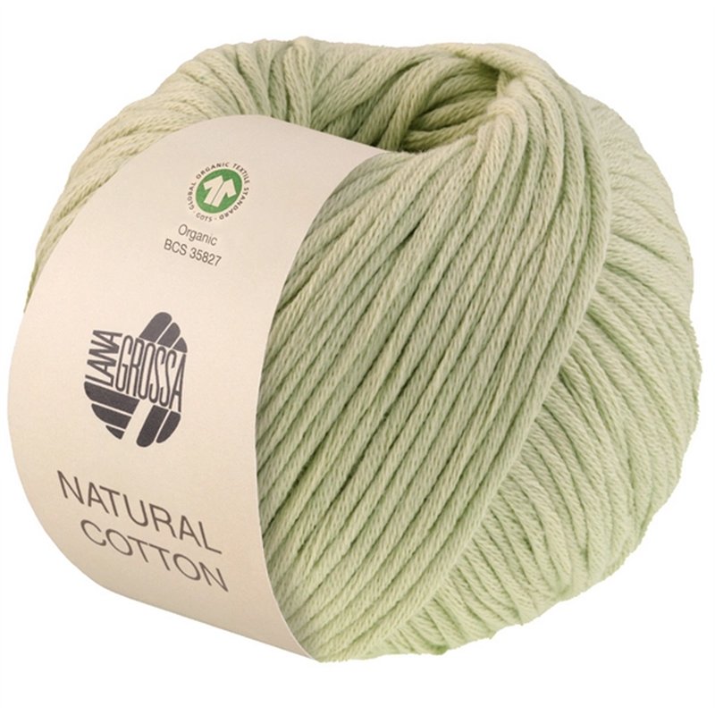 Natural Cotton Gots Lichtgroen 01