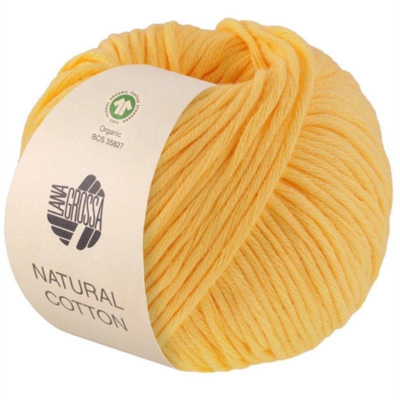 Natural Cotton Gots Jaune 05