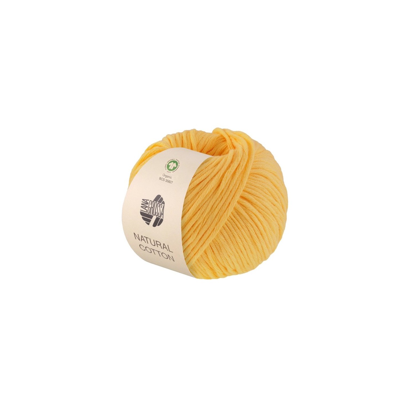 Natural Cotton Gots Gelb 05