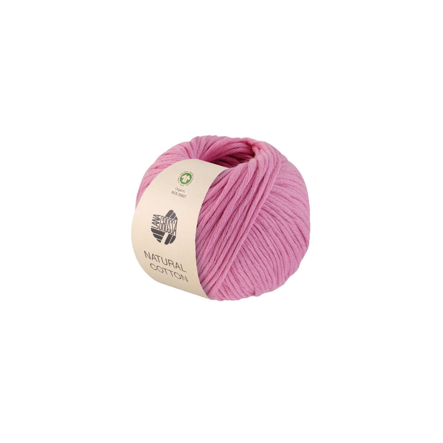 Natural Cotton Gots Rose 10
