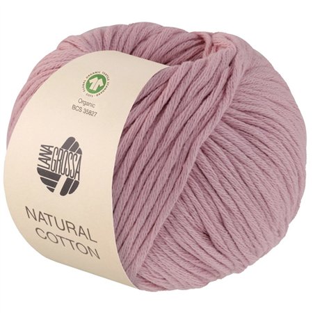 Lana Grossa Natural Cotton Gots Oud Roze 11