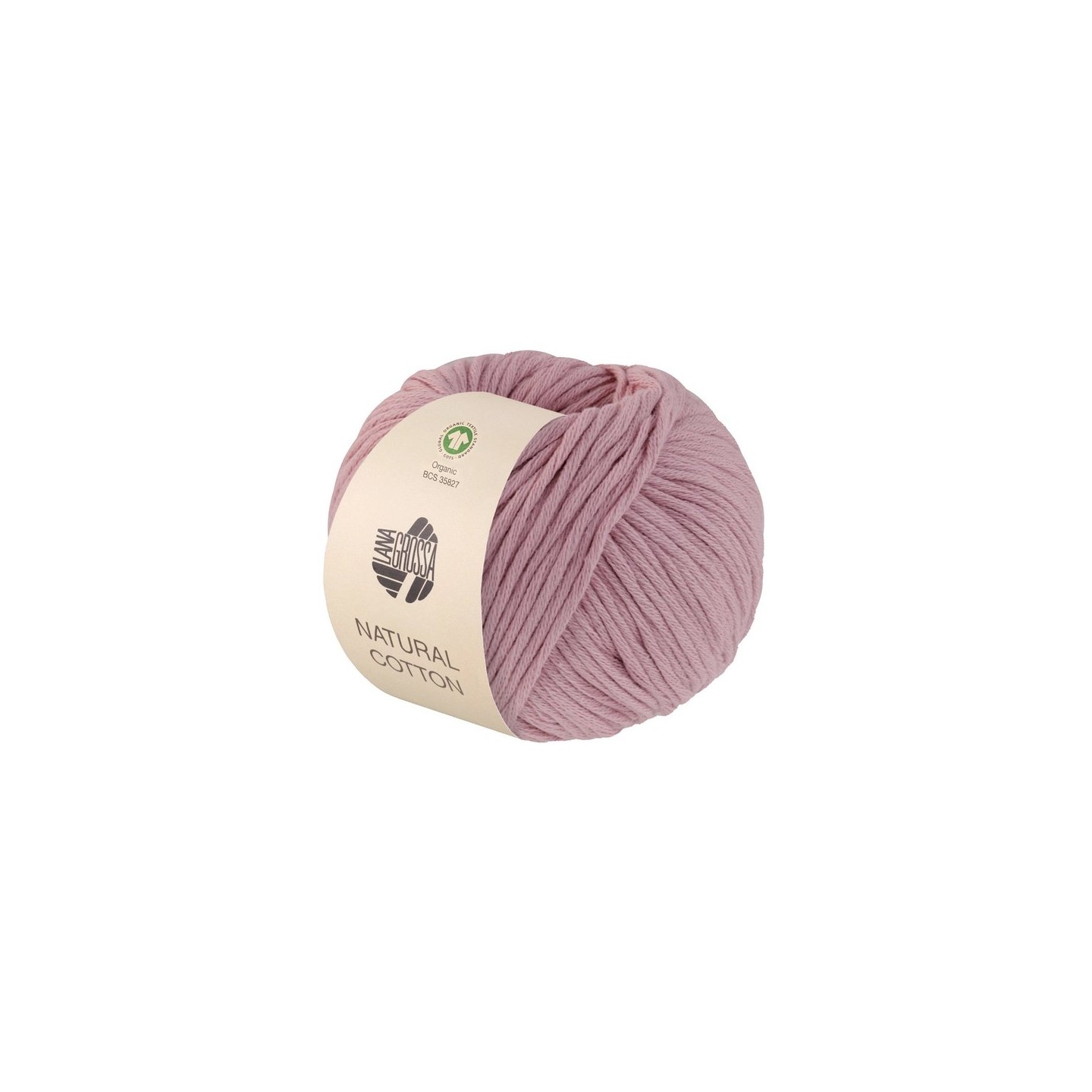Natural Cotton Gots Dusty Pink 11
