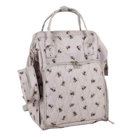 Sac à dos tricot et crochet Abeille
