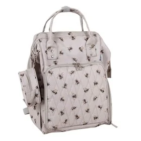 Sac à dos tricot et crochet Abeille