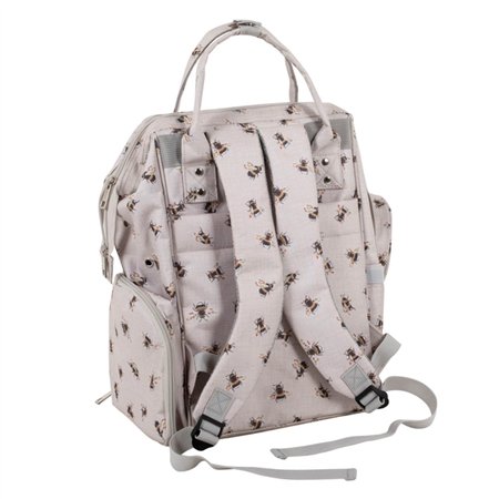 Sac à dos tricot et crochet Abeille