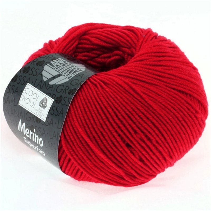 Cool Wool Briljantrood 417