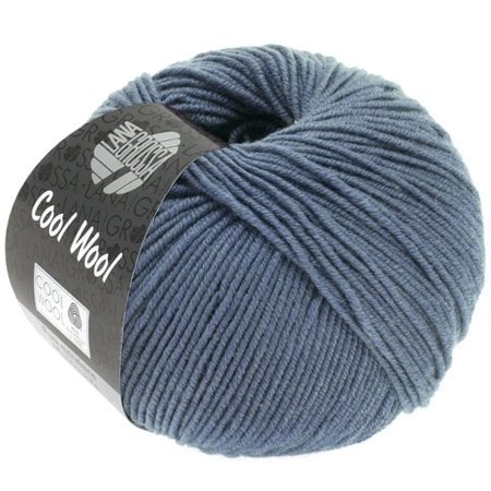 Lana Grossa Cool Wool Staalblauw 2037