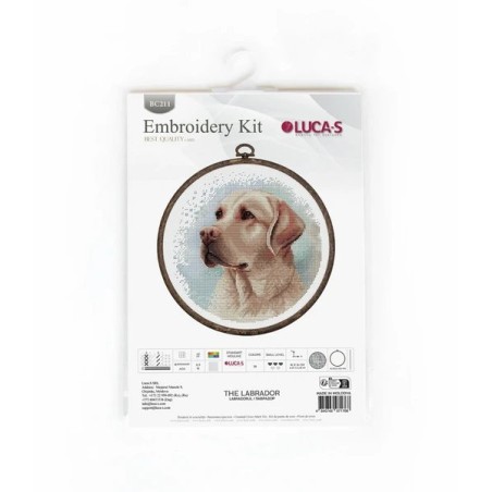 Embroidery kit The Labrador