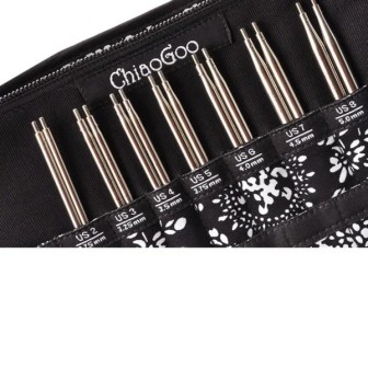 Chiagoo Twist Lace Nadelspitzen Set 2,75 - 10 mm