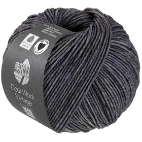 Lana Grossa Cool Wool Vintage Donkergrijs 7391