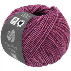 Lana Grossa Cool Wool Vintage Pruim 7365