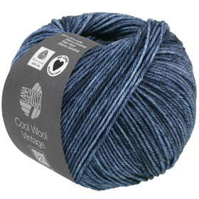 Lana Grossa Cool Wool Vintage Donkerblauw 7366