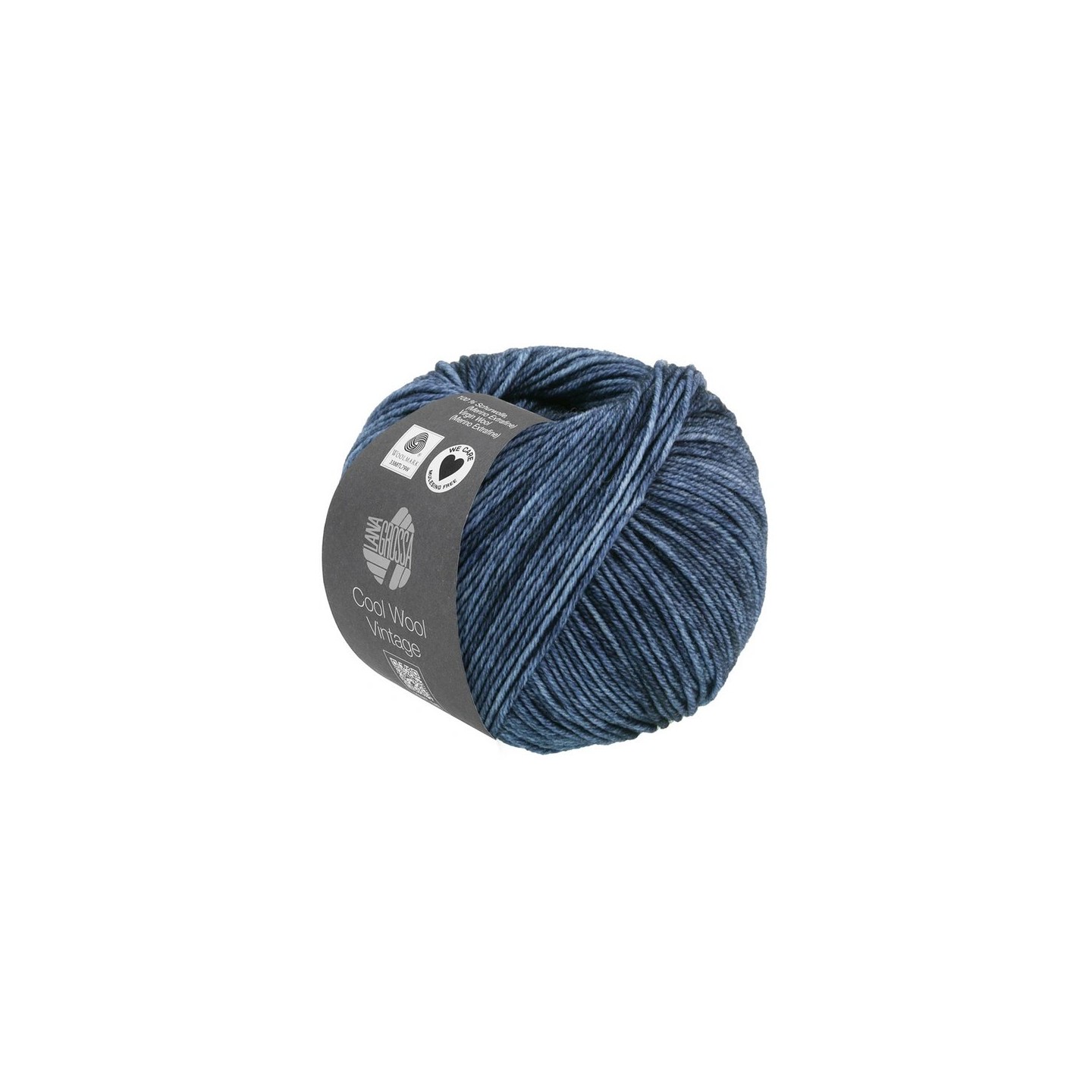 Lana Grossa Cool Wool Vintage Donkerblauw 7366