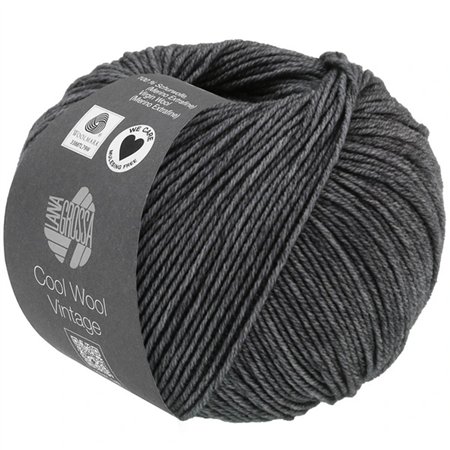 Lana Grossa Cool Wool Vintage Antraciet 7370