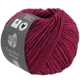 Cool Wool Vintage Indian red 7377