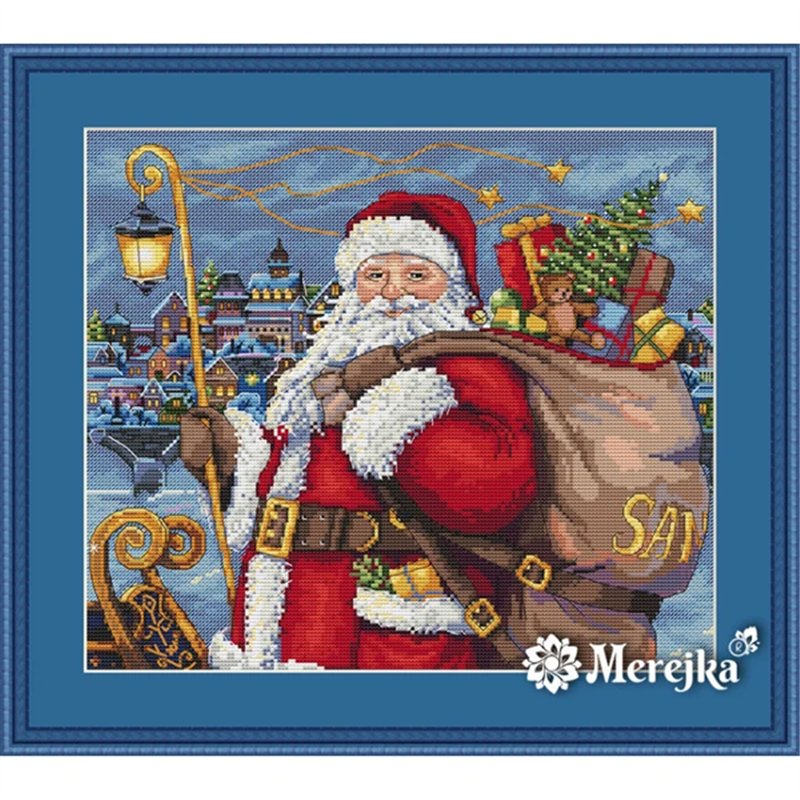 Stickset über die Der Weihnachtsmann kommt