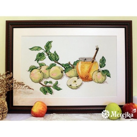 Kit de broderie Pommes de miel