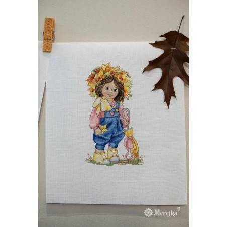 Embroidery kit Spring Girl