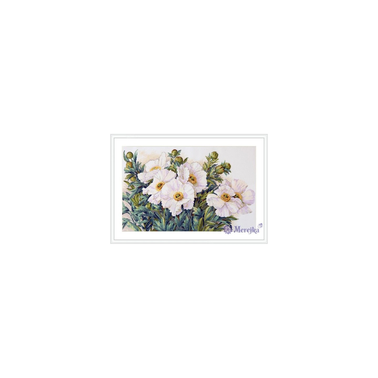 Embroidery kit Garden Beauties